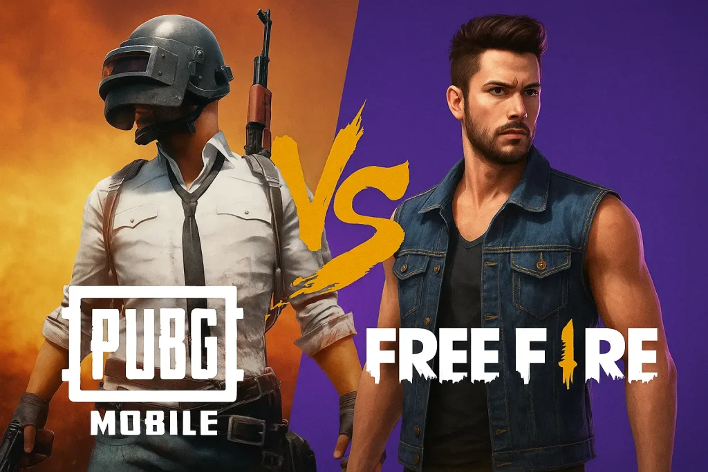 فری فایر بهتر است یا پابجی؟