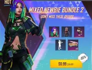 تصویر بسته الماس آفر یک دلاری